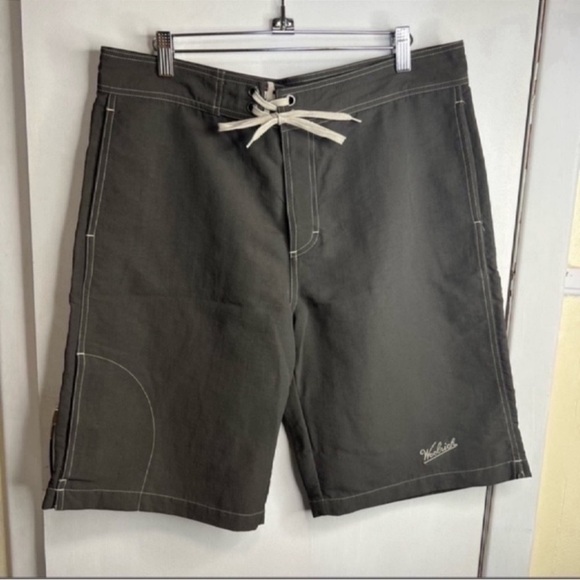 Woolrich Slate Swim Trunks / Shorts Mens Size 34 - Picture 1 of 3